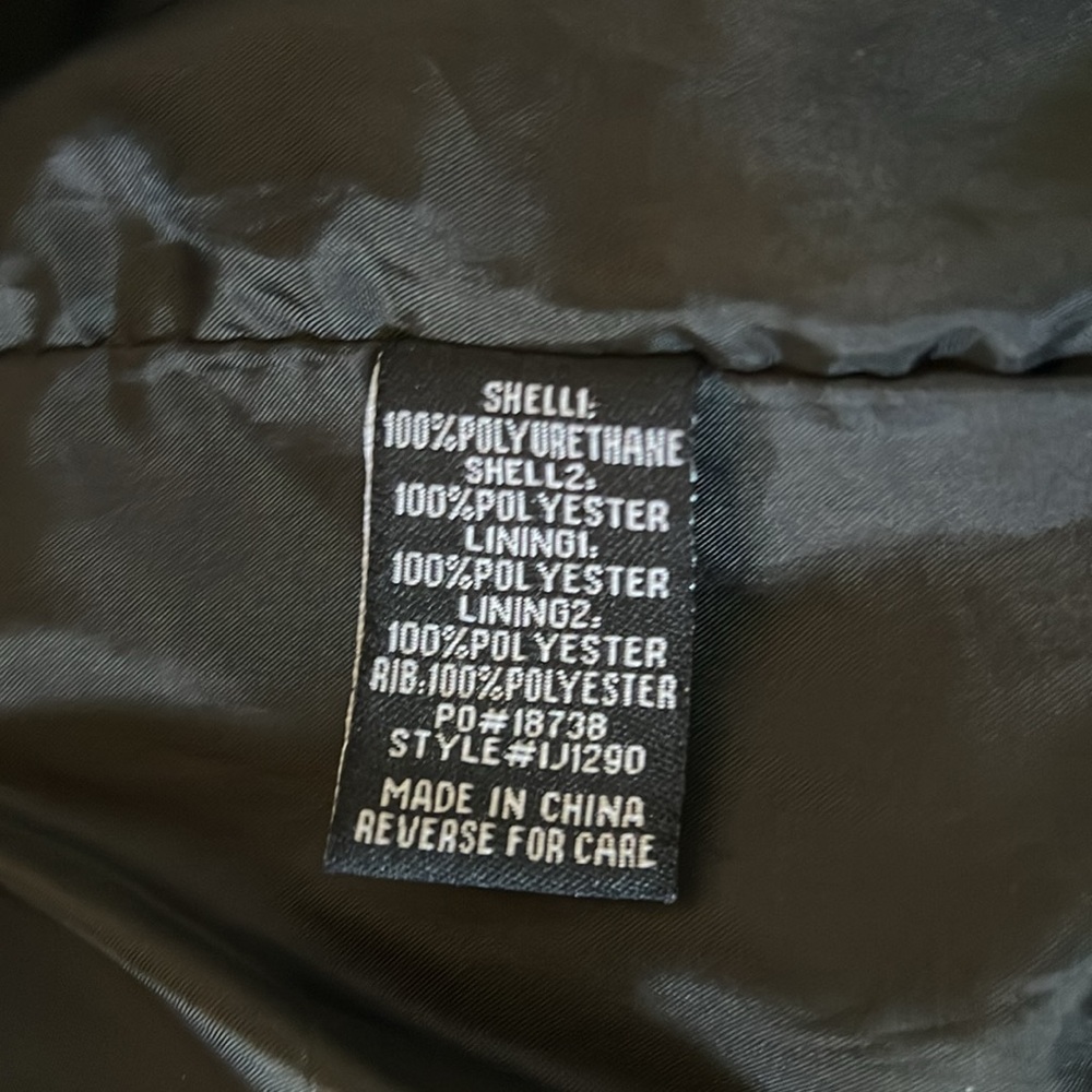 Love Culture BRAND: varsity/ bomber/ letterman jacket in black and white. - Picture 5 of 6